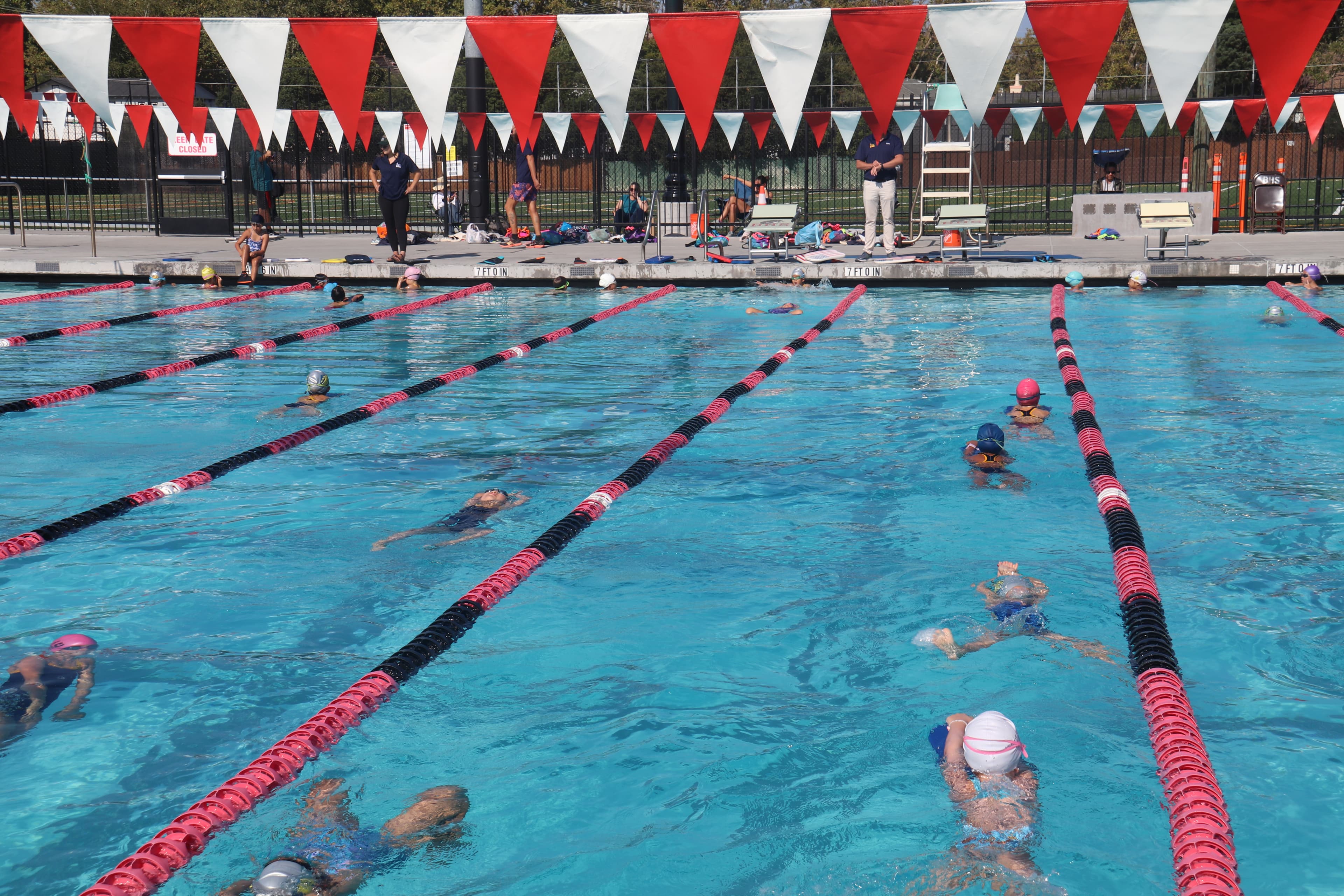 BAC competitive swimmers