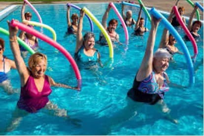 Aqua Boot Camp and HIIT class